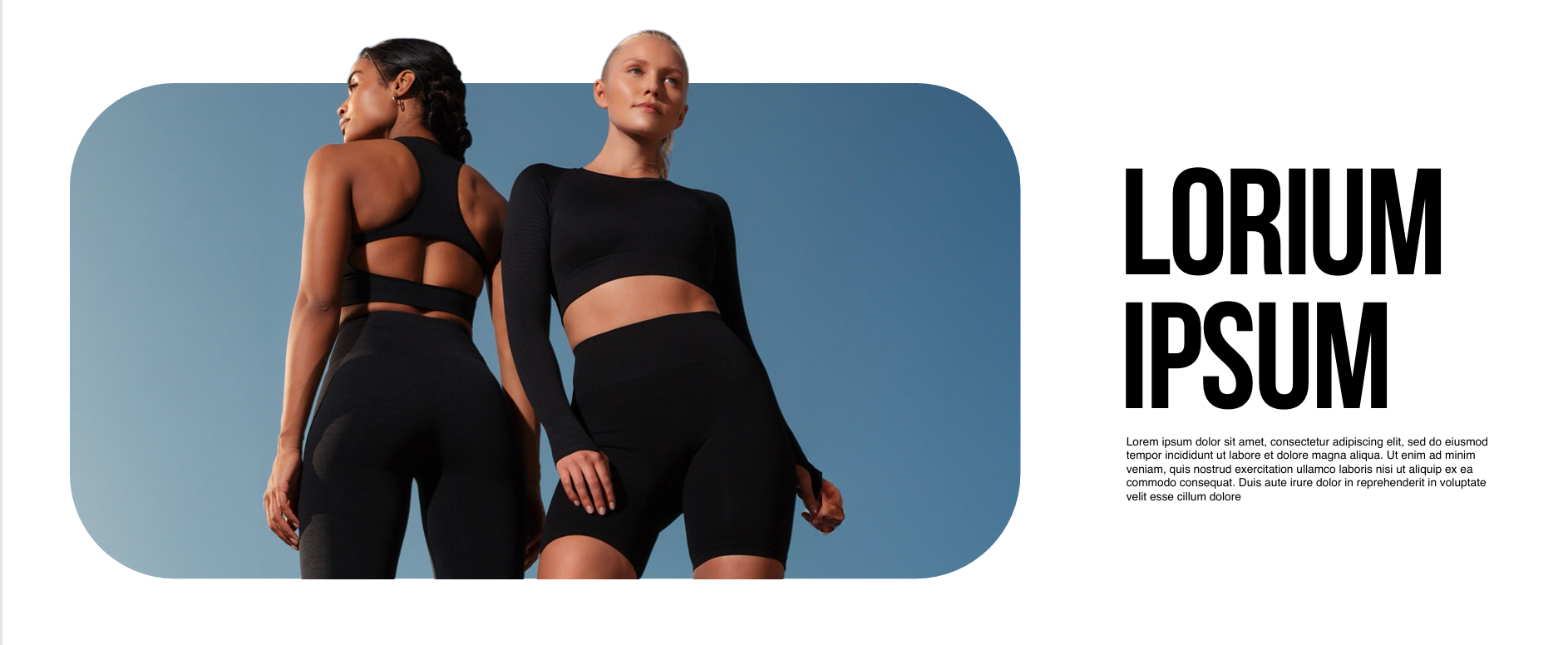 Confident men in athletic wear